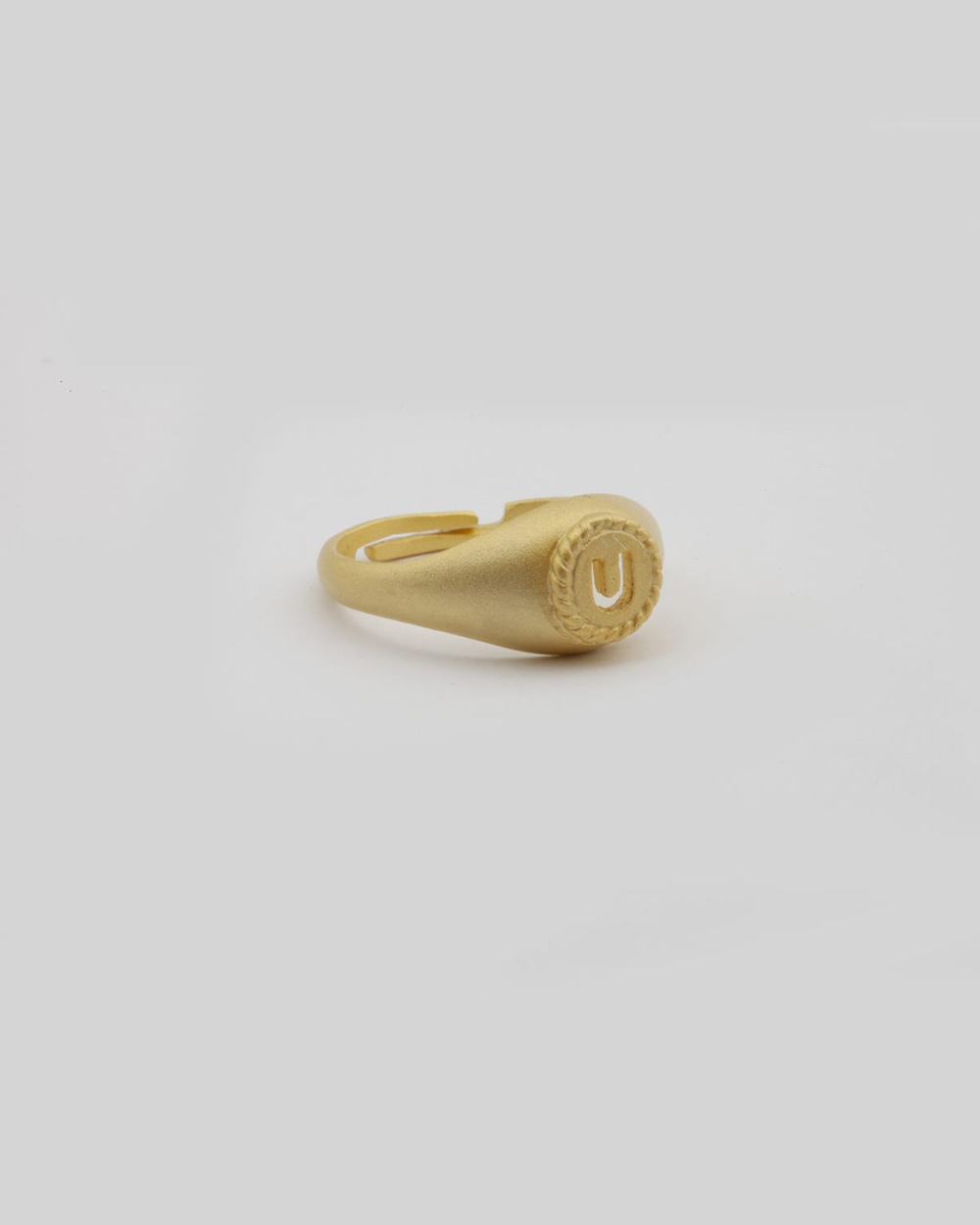 Nove25 CHEVALIER LETTERA REGOLABILE ORO GIALLO