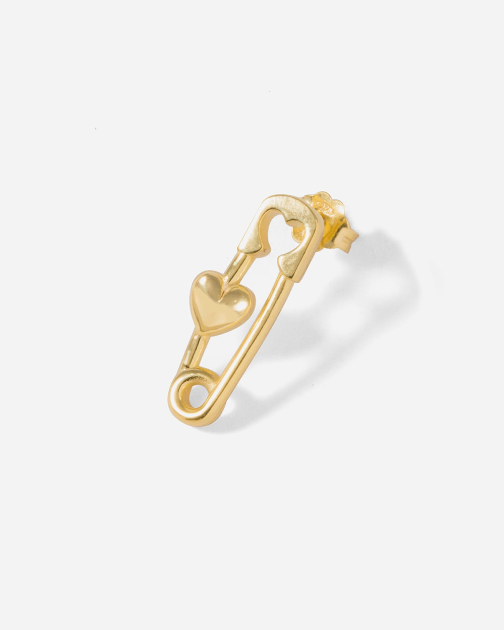 Nove25 ORECCHINO A LOBO PIN PLACCATO ORO