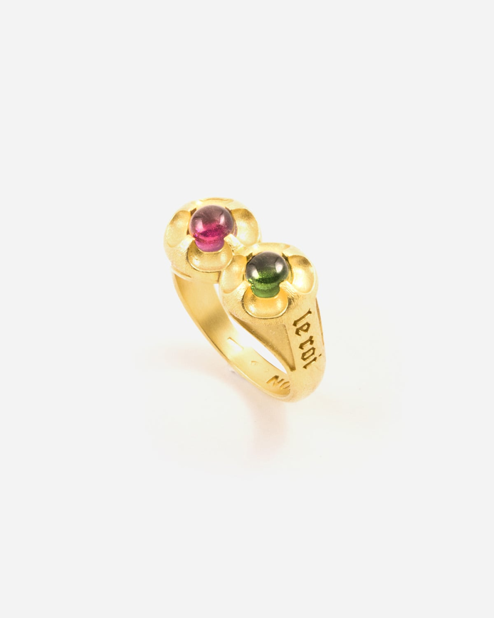 Nove25 ANELLO DIEU ET LE ROI PLACCATO ORO Acquista Ora