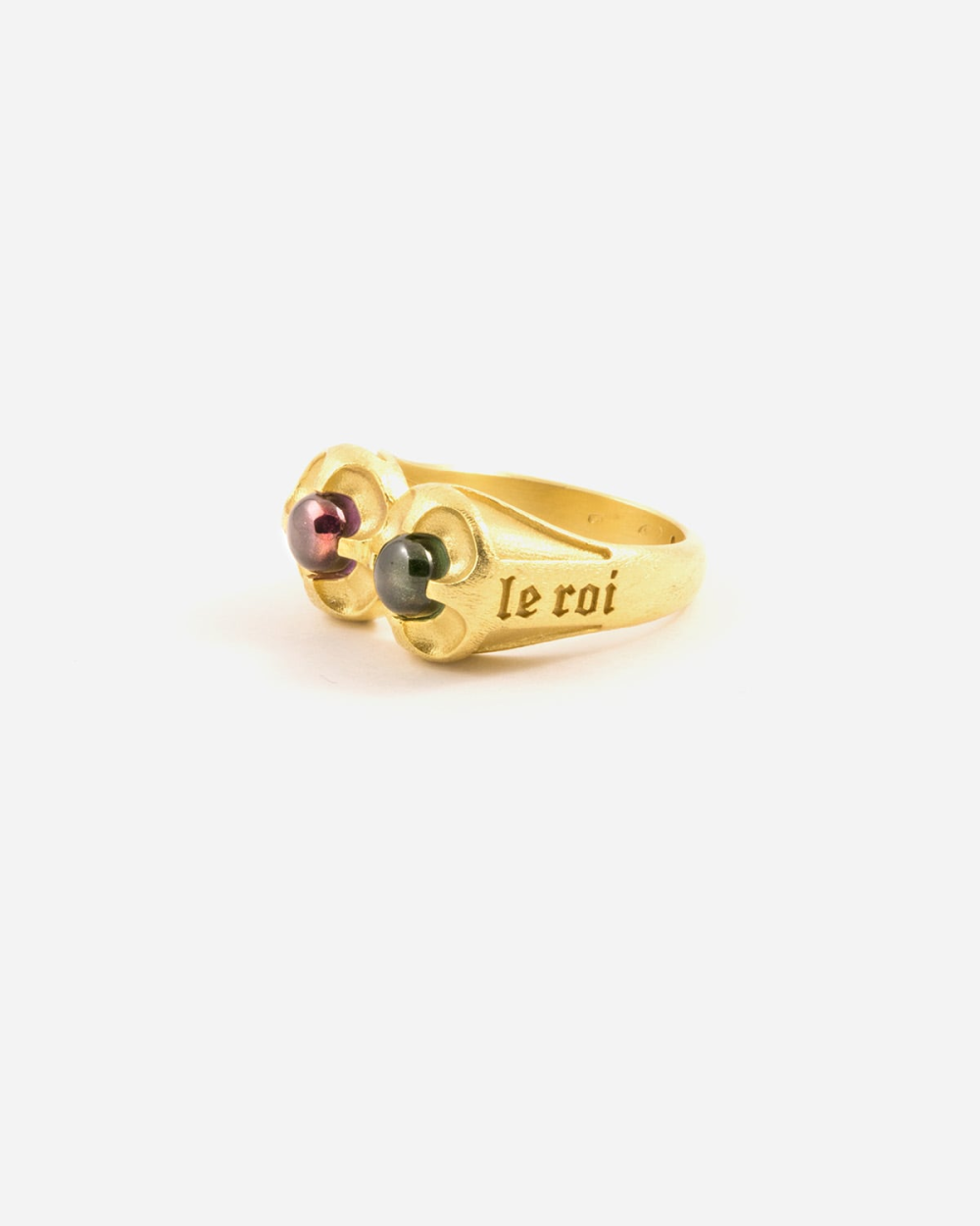 Nove25 ANELLO DIEU ET LE ROI PLACCATO ORO Acquista Ora
