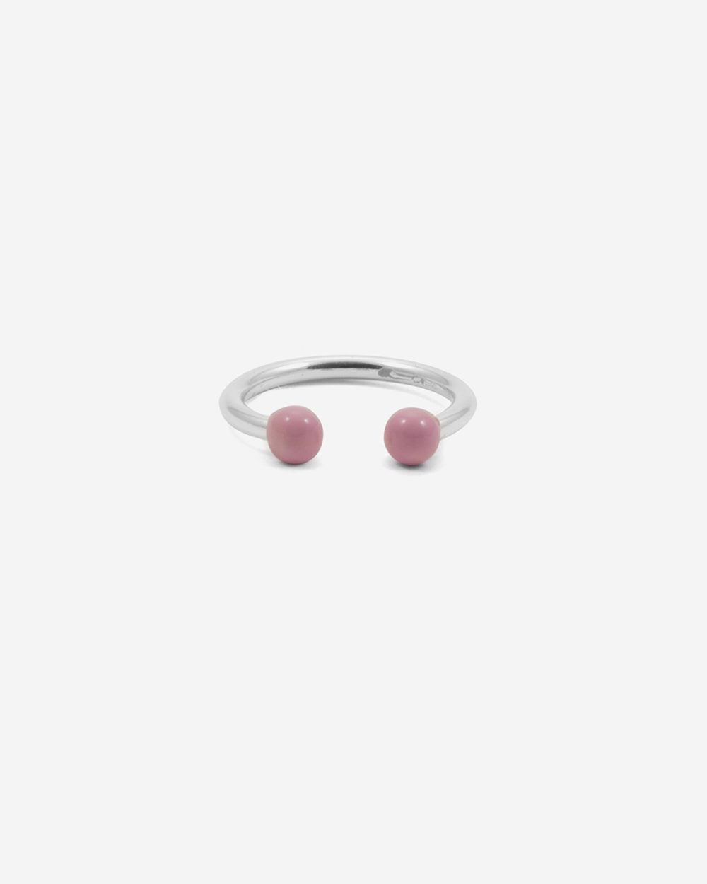 Nove25 ANELLO PIERCING SFERE GRANDE ROSA Promozione Limitata