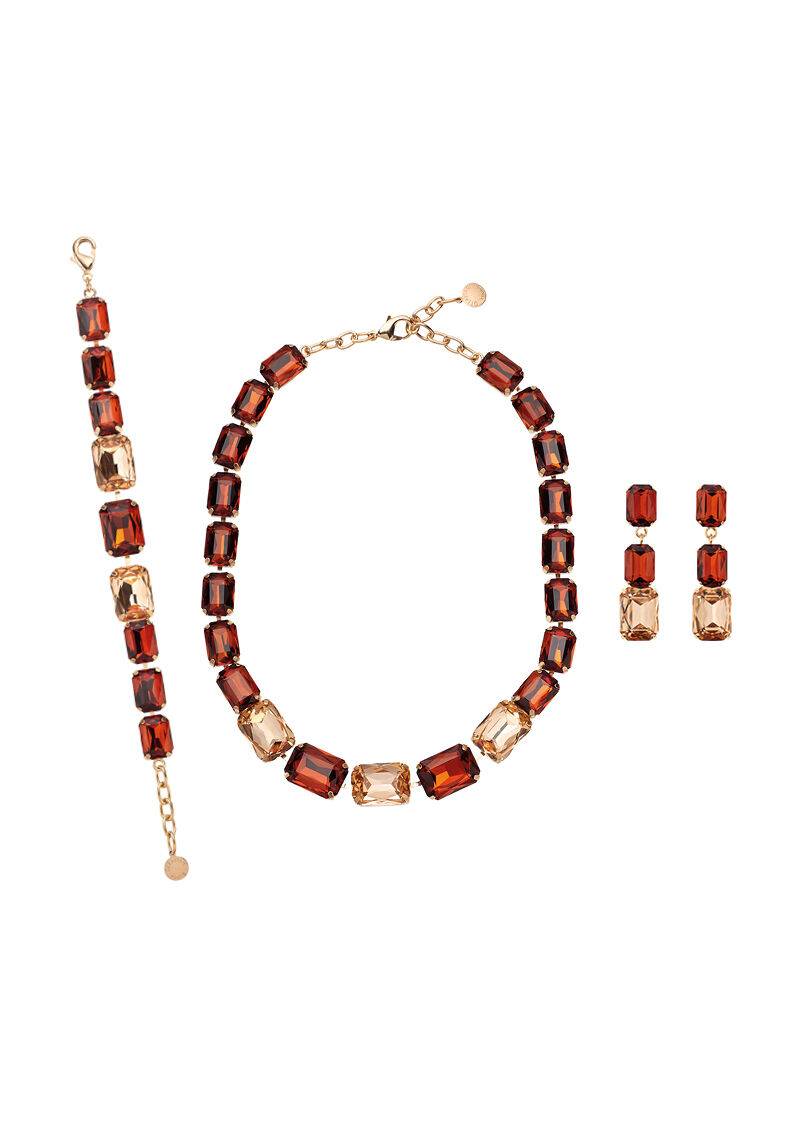 Ottaviani Bracciale dorato con cristalli Saldi