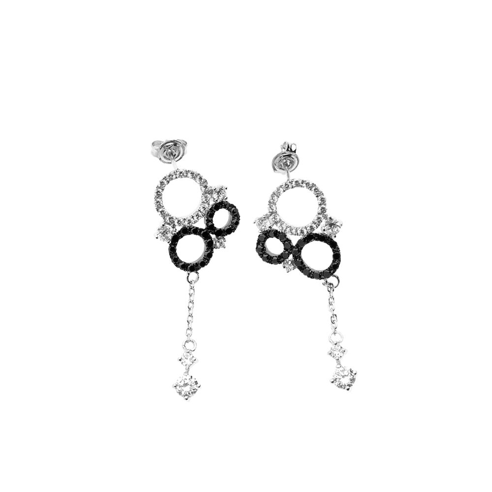 Ottaviani Orecchini arg. "pois"