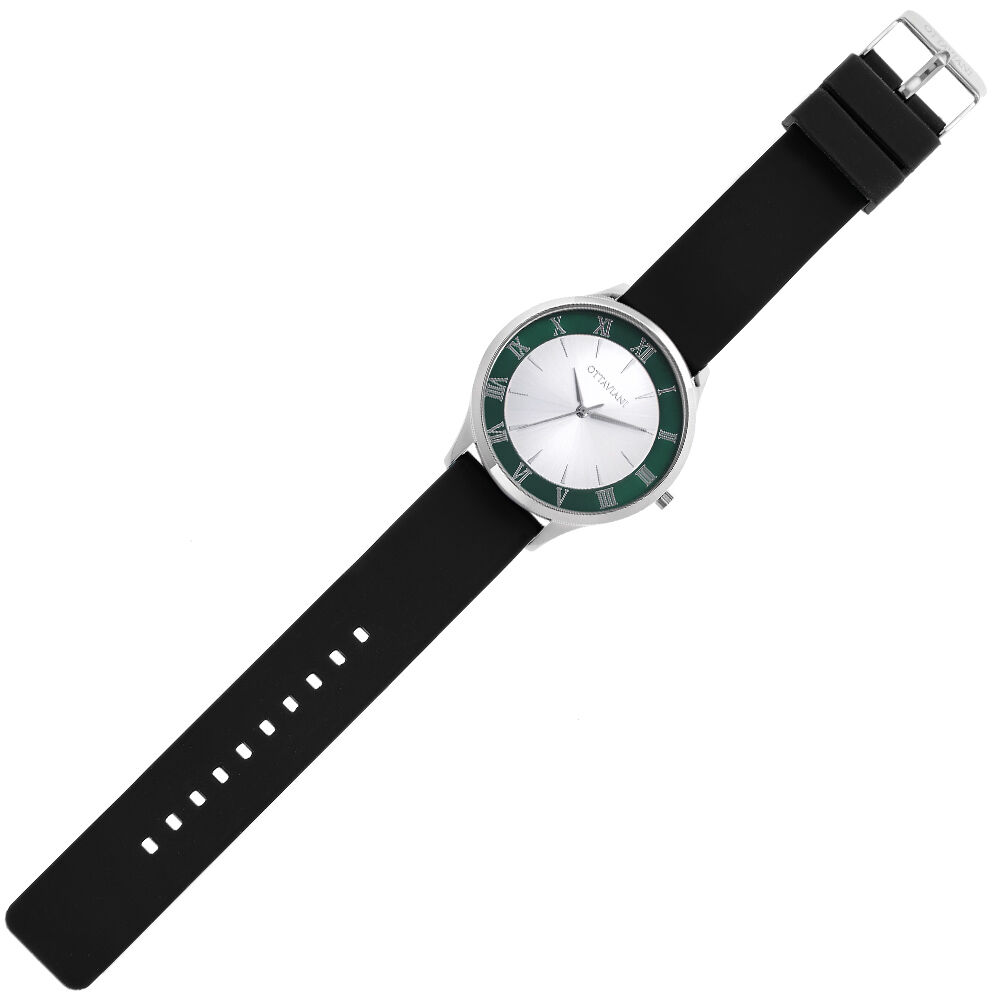 Ottaviani Quarzo silicone verde nero