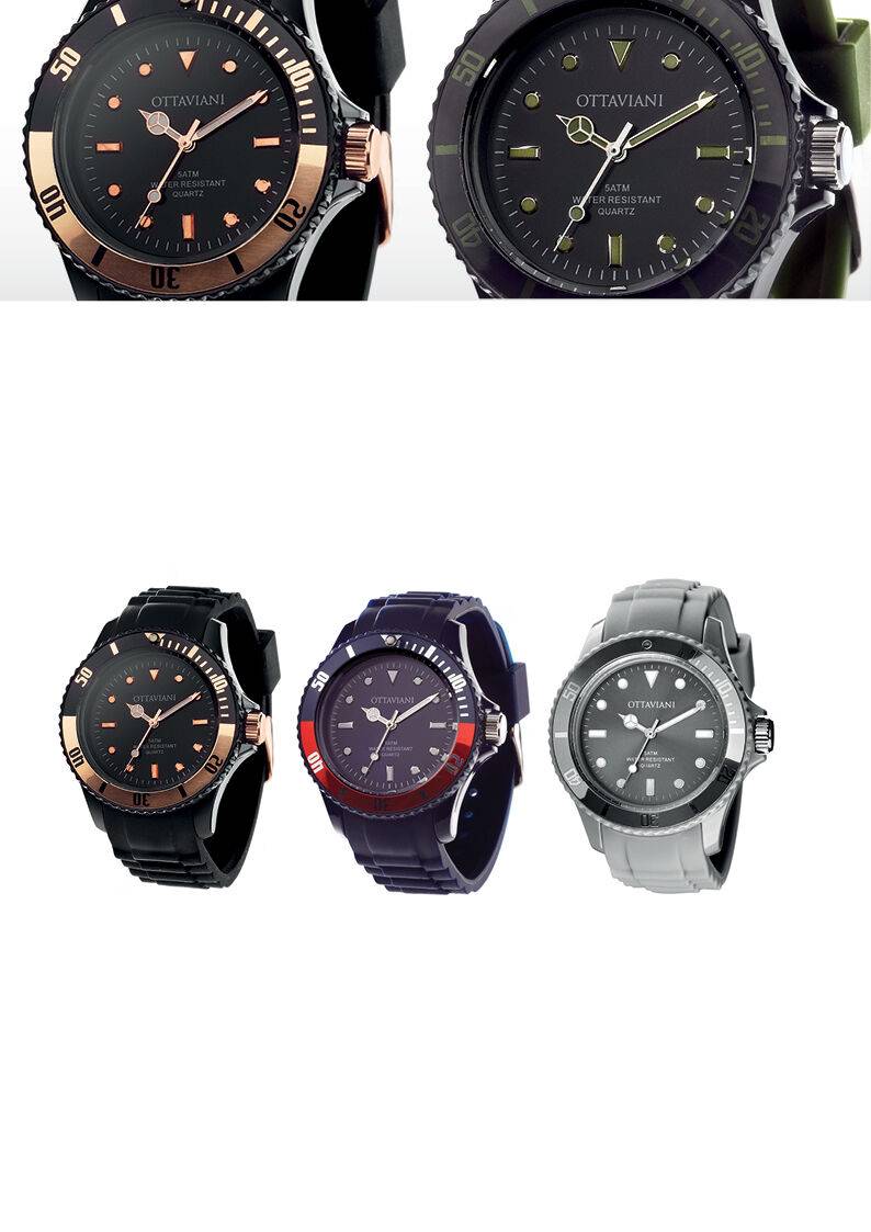 Ottaviani Quarzo silicone grigio Novità