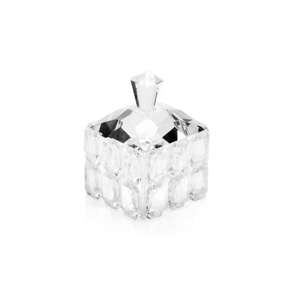 Ottaviani Porta bon bon in cristallo cm 7,5x7,5x9,5