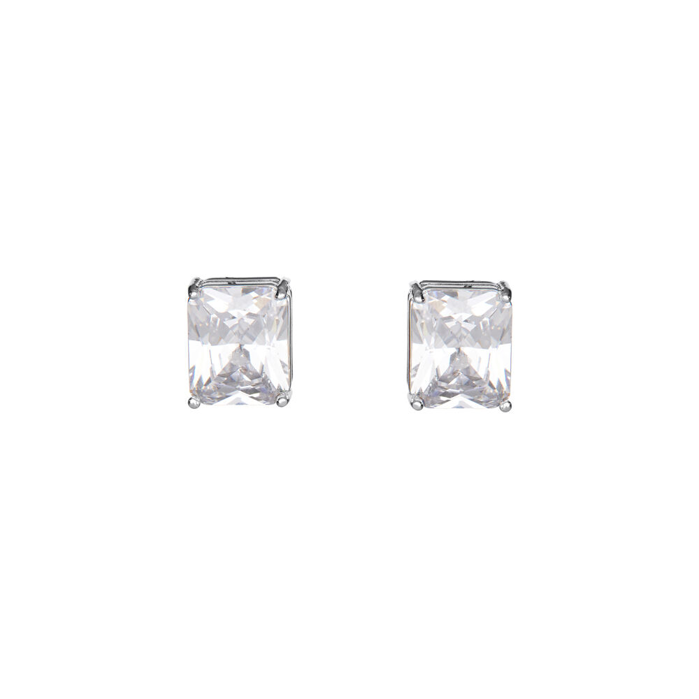 Ottaviani Orecchini rodiati con cubic zirconia