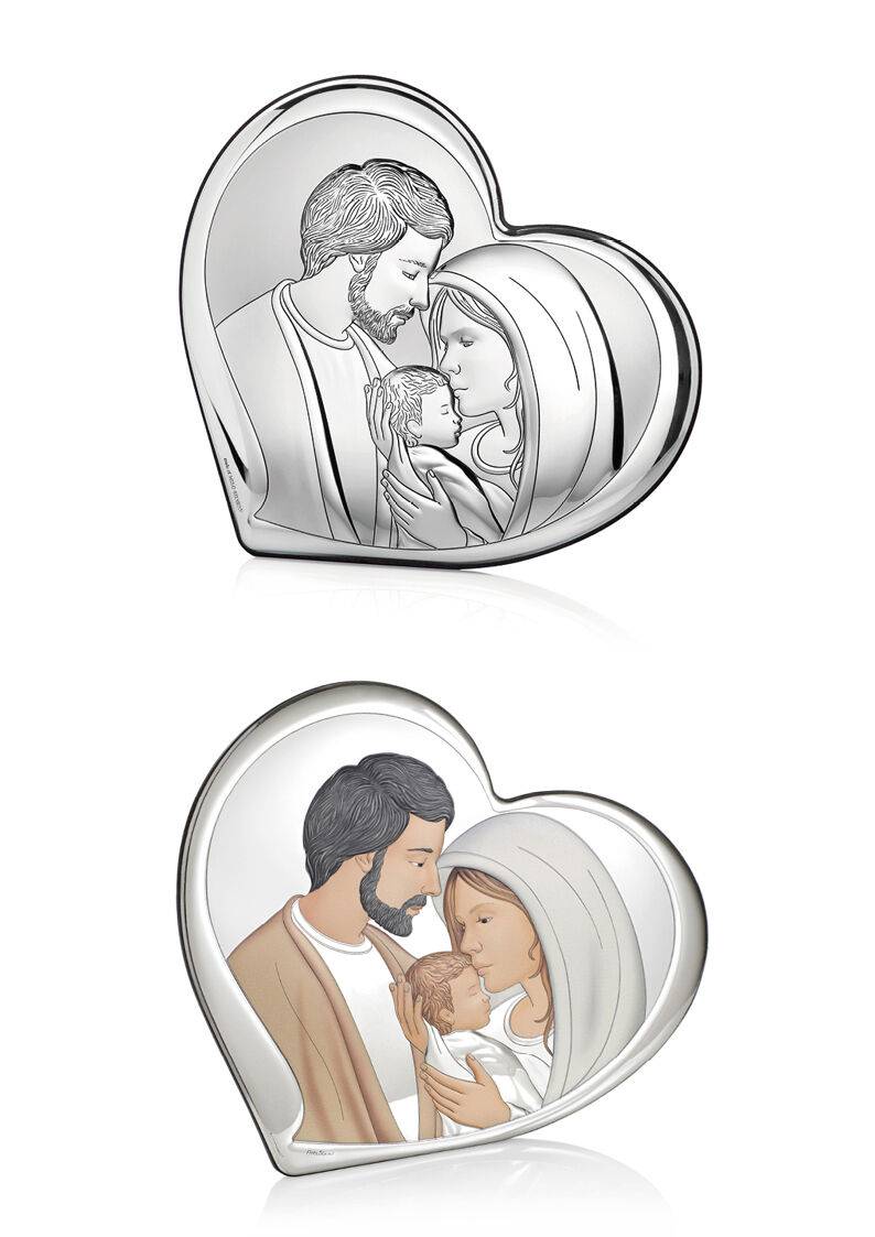 Ottaviani Icona cuore sacra famiglia 20x18,1 colorata Saldi