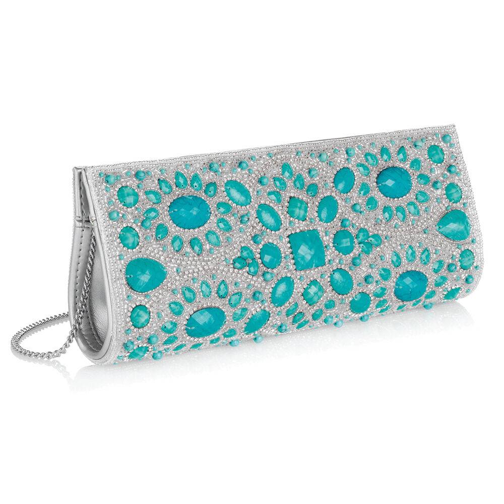 Ottaviani Clutch con strass e pietre Offerta