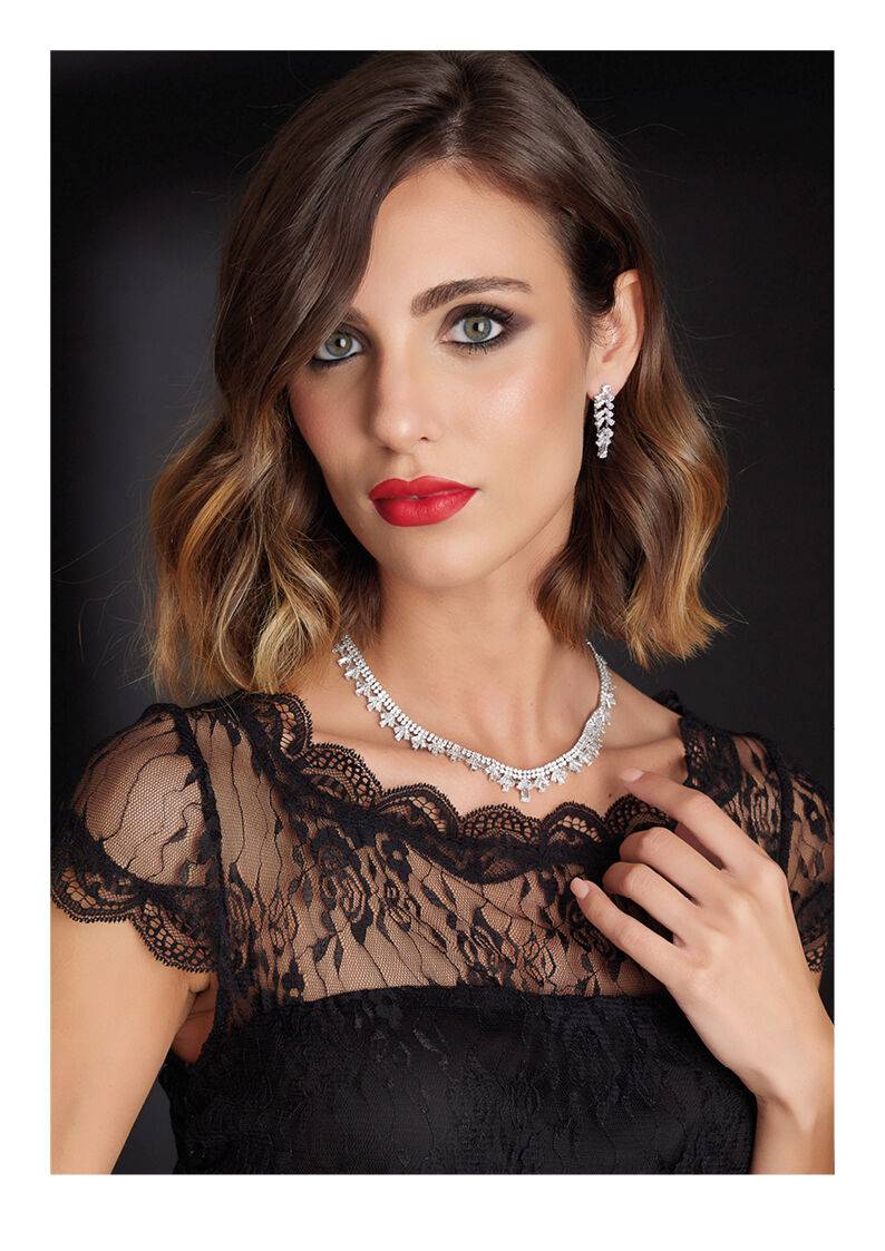 Ottaviani Collana rodiata con cubic zirconia I Più Venduti