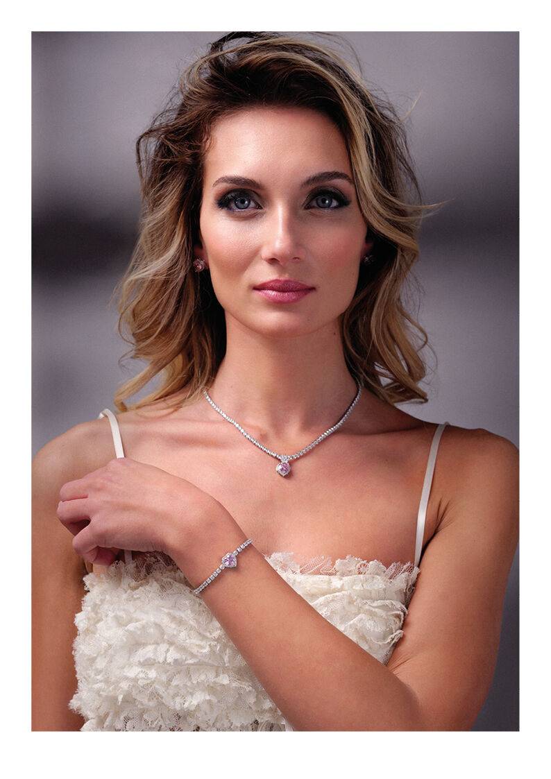 Ottaviani Anello rodiato con cubic zirconia Novità