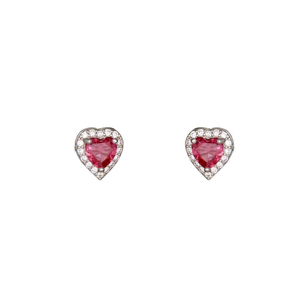 Ottaviani Orecchini rodiati con cubic zirconia