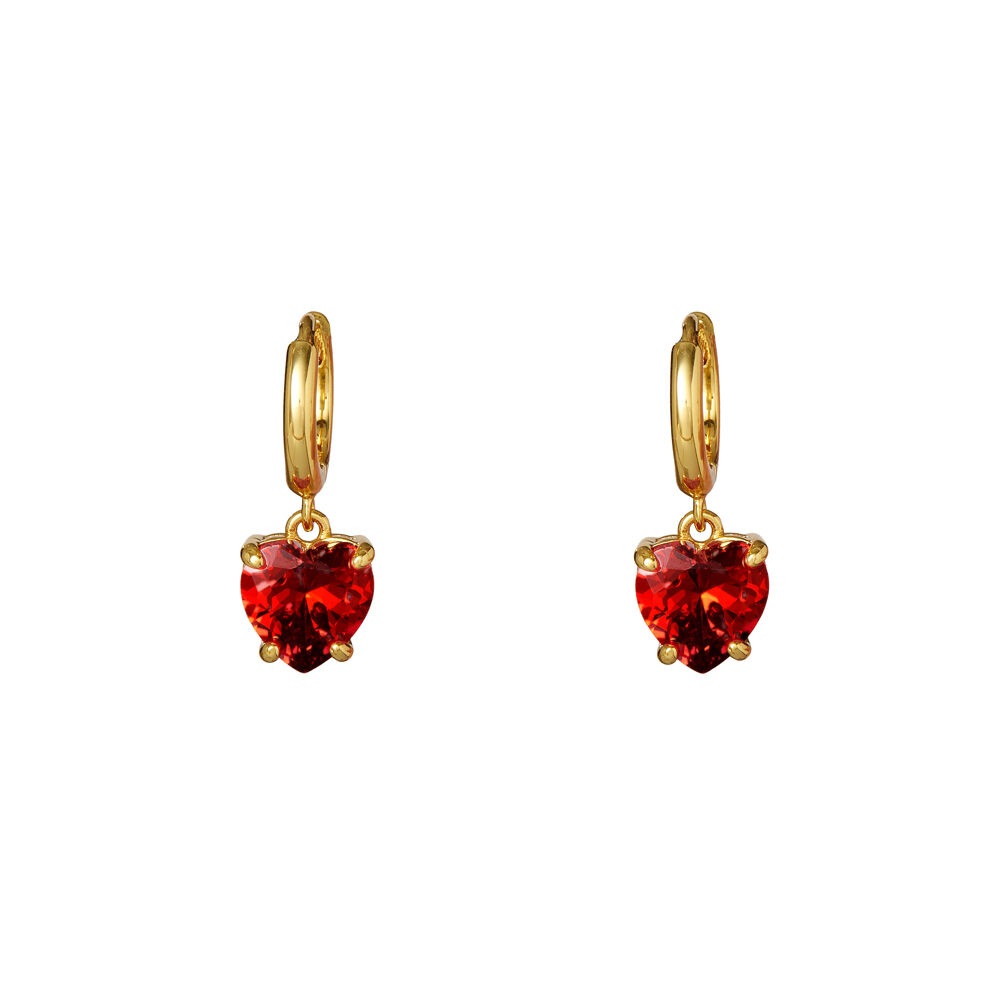 Ottaviani Orecchini dorati con cubic zirconia