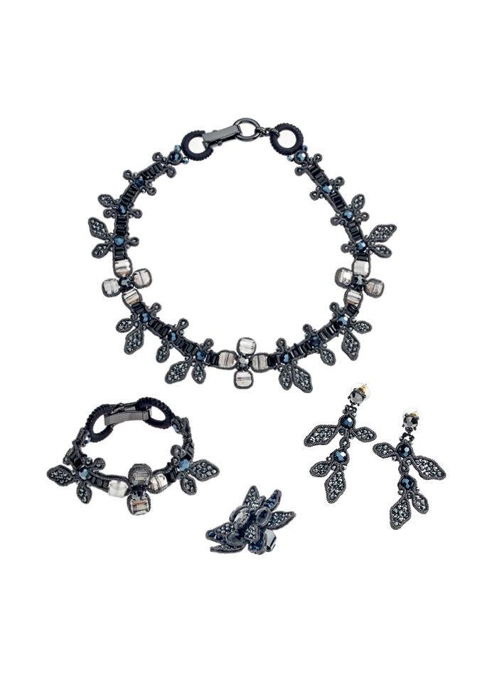 Ottaviani Bracciale con cristalli e perline Saldi
