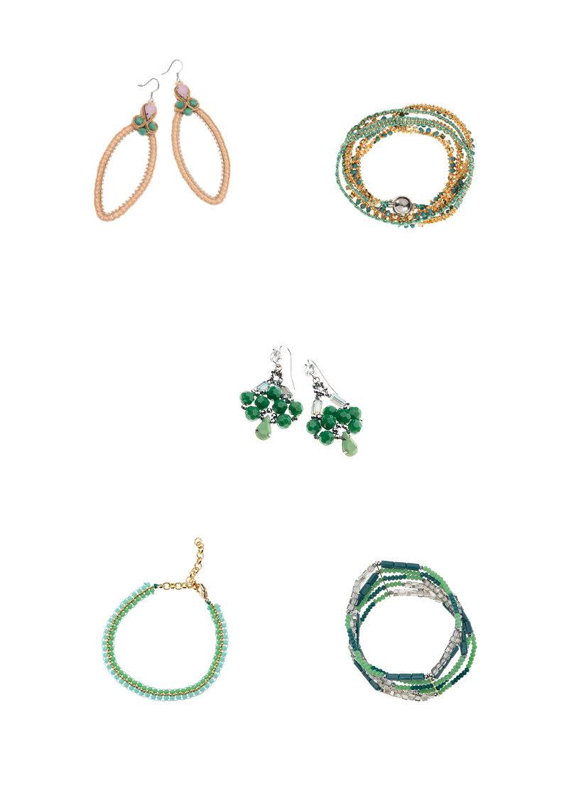 Ottaviani Orecchini con cristalli e strass Italy