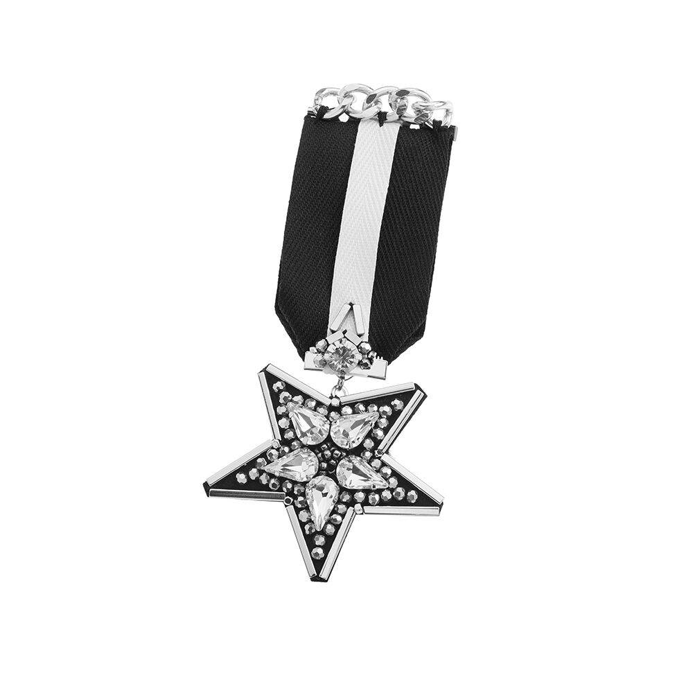 Ottaviani Spilla con cristalli e strass