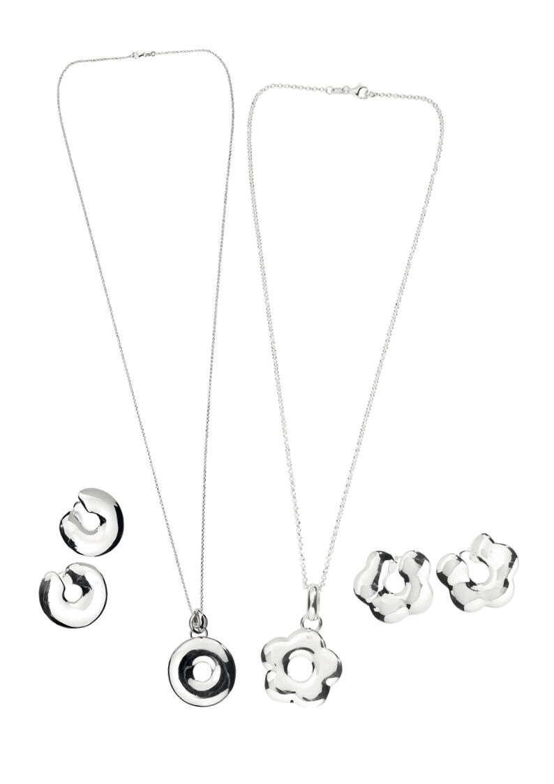 Ottaviani Collana"classic balloon"in argento Presa
