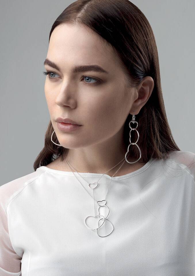 Ottaviani Collana "dolce cuore" in argento/cm.44,5 2025