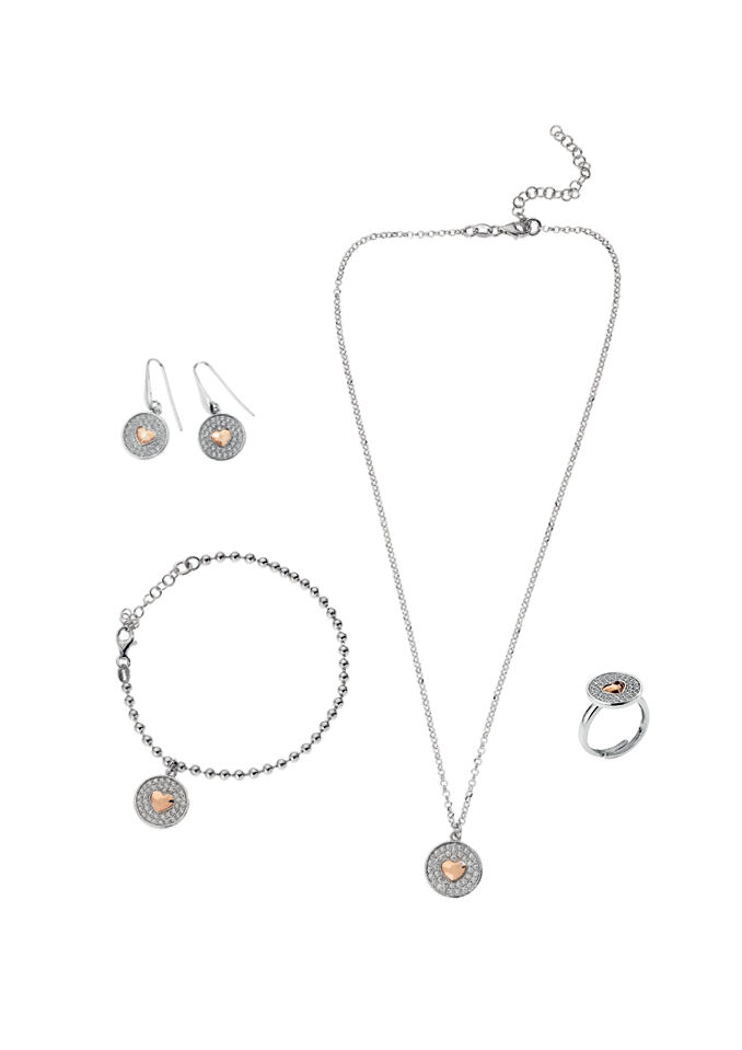 Ottaviani Bracciale"sogno innamorato"in arg c/zirconi Promozione