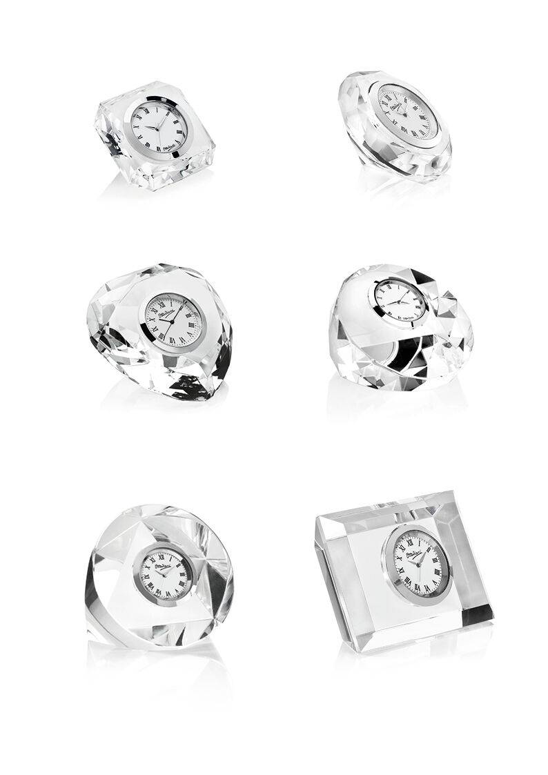 Ottaviani Orologio in cristallo cm.2,5x6x8,5 Online