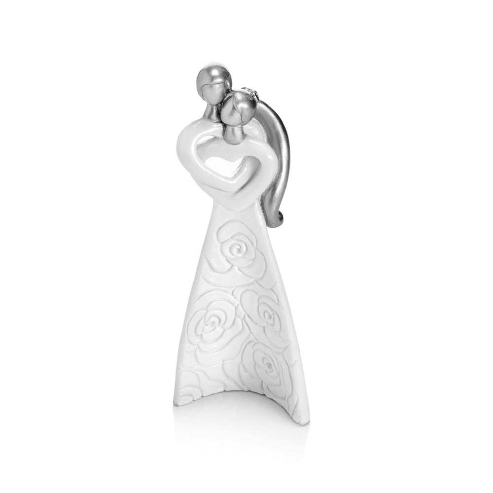 Ottaviani Scultura"unione di cuori"-5.5x3x14 cm