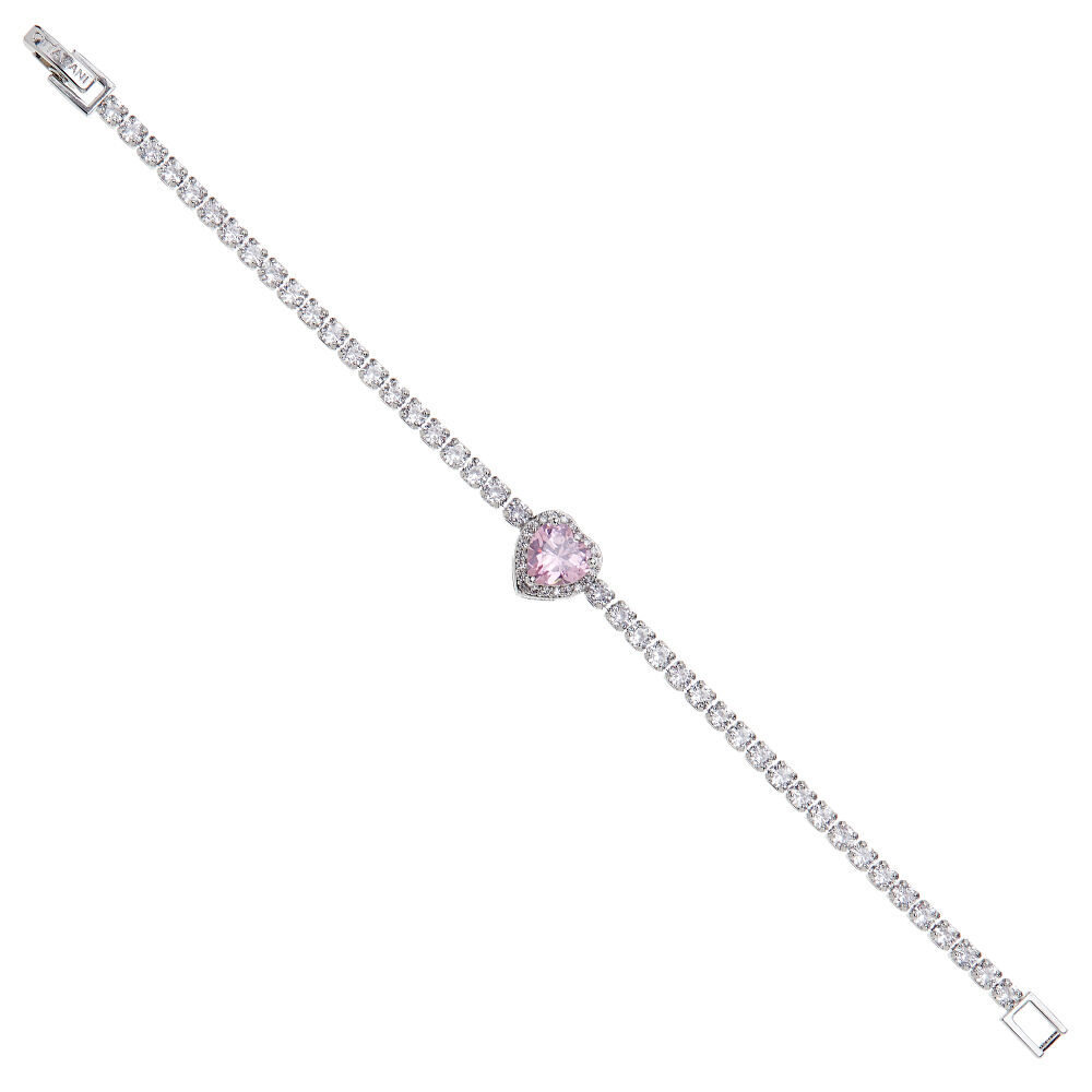 Ottaviani Bracciale rodiato con cubic zirconia