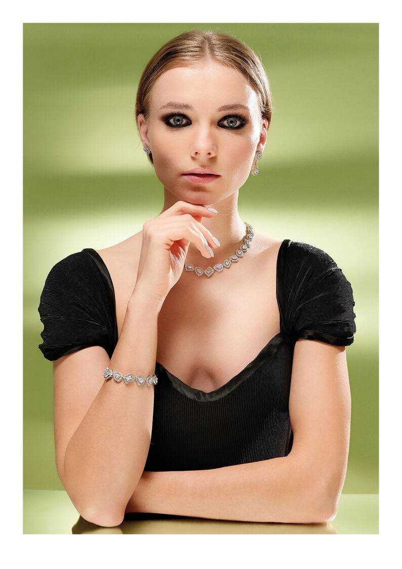 Ottaviani Orecchini con cubic zirconia Presa