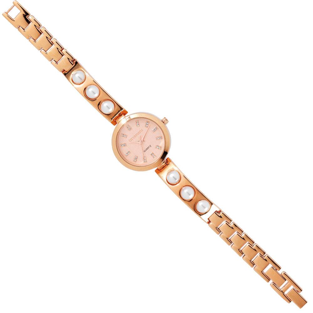 Ottaviani Quarzo rose gold con perle Online Outlet