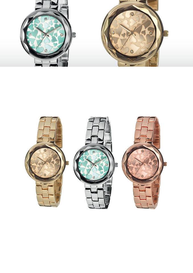 Ottaviani Quarzo rose gold con cuori Grandi sconti