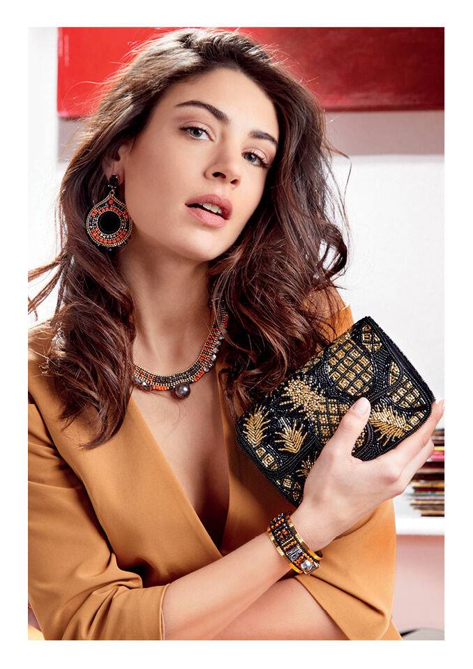Ottaviani Bangle con cristalli, strass e perline Enormi risparmi