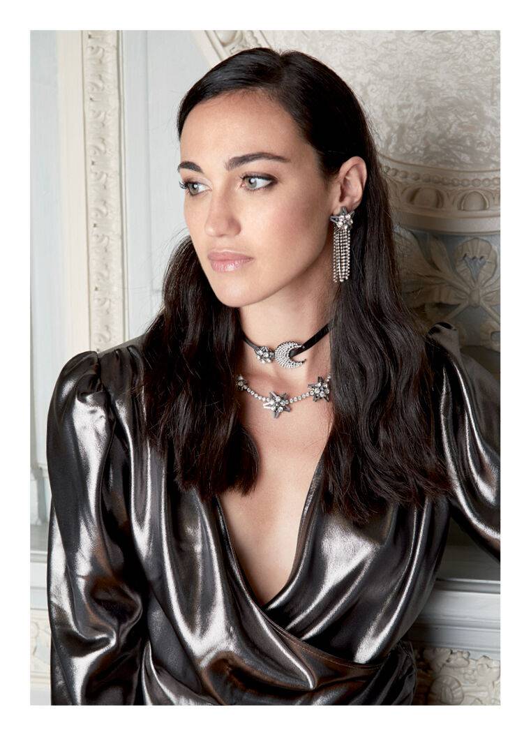 Ottaviani Orecchini con strass e cristalli Fino al 55% di sconto