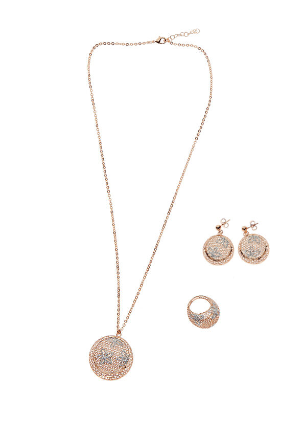 Ottaviani Collana in bronzo con glitter argento Soddisfazione Garantita