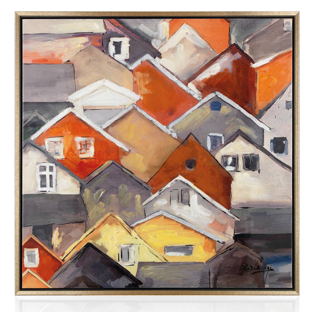 Ottaviani Quadro "paesaggiando" cm 80x80-superf.lucida Vendita Calda