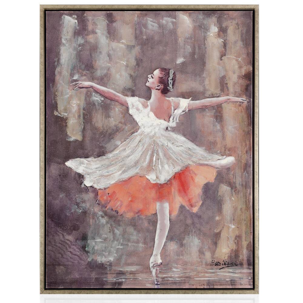Ottaviani Quadro "danza classica" cm 75x100-superf.lucid Saldi Di Fabbrica
