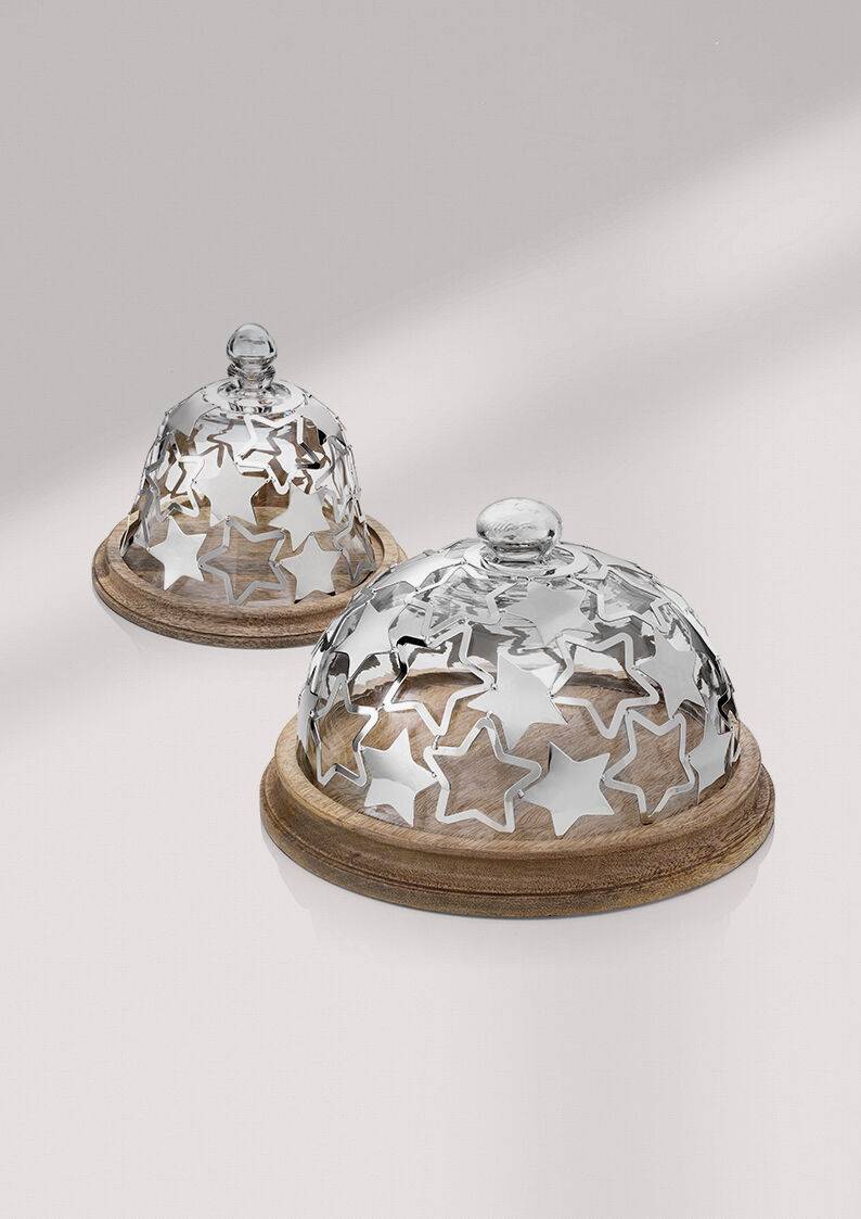 Ottaviani Porta torta"stella stellina"diam. cm25,5x h.20 In Saldo
