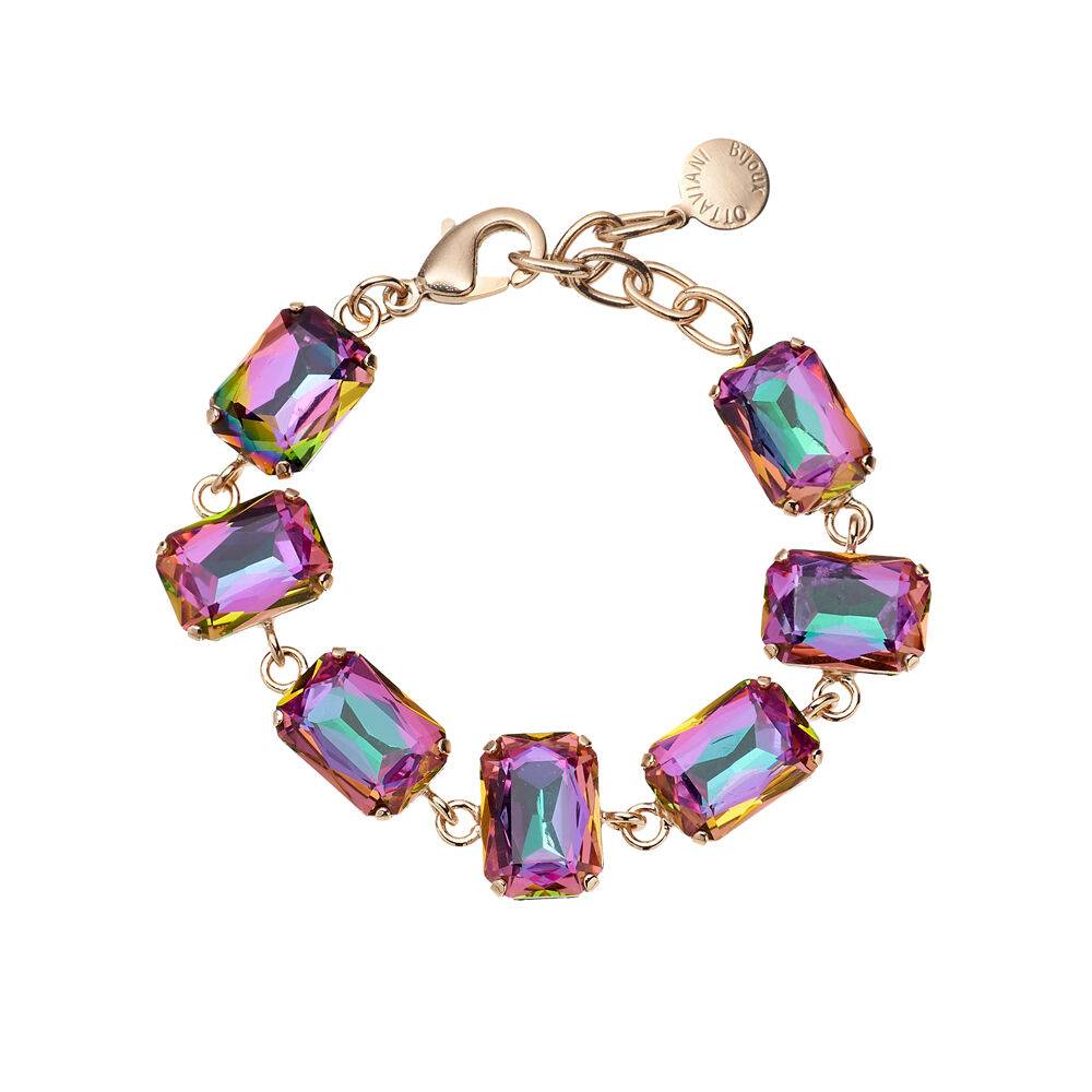 Ottaviani Bracciale dorato con cristalli Offerta Pasqua
