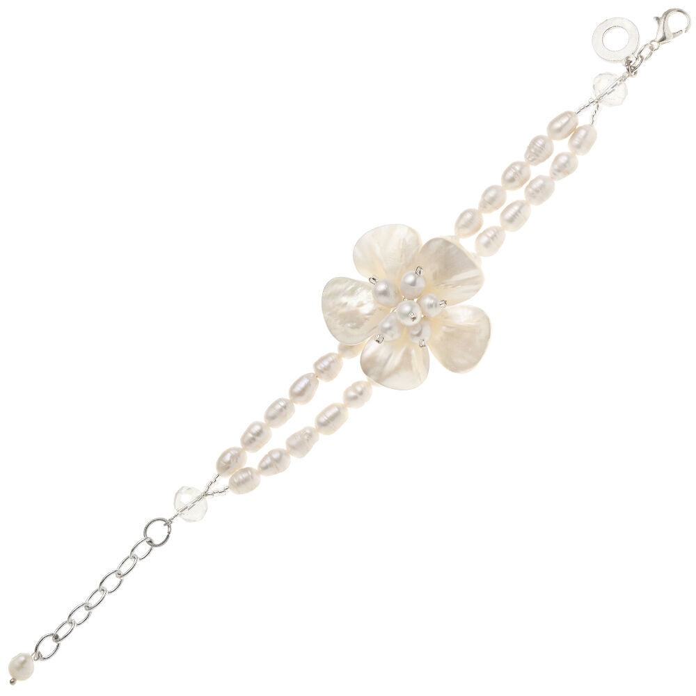 Ottaviani Bracciale con perle e madreperla Offerta Anniversario