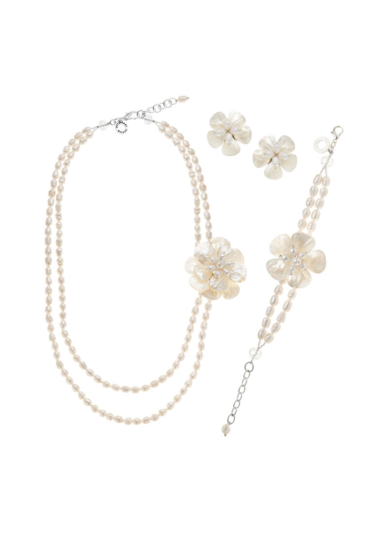 Ottaviani Bracciale con perle e madreperla Offerta Anniversario