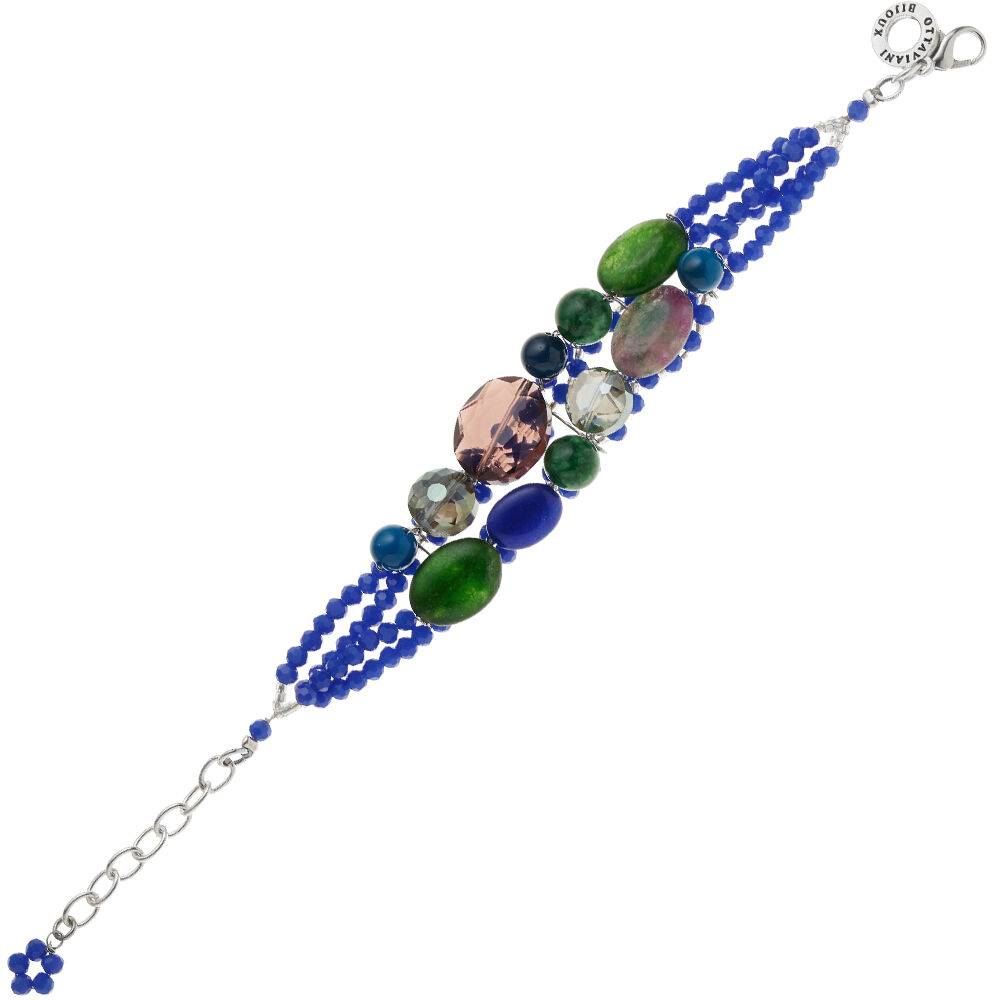Ottaviani Bracciale con agata e cristalli Offerta temporanea
