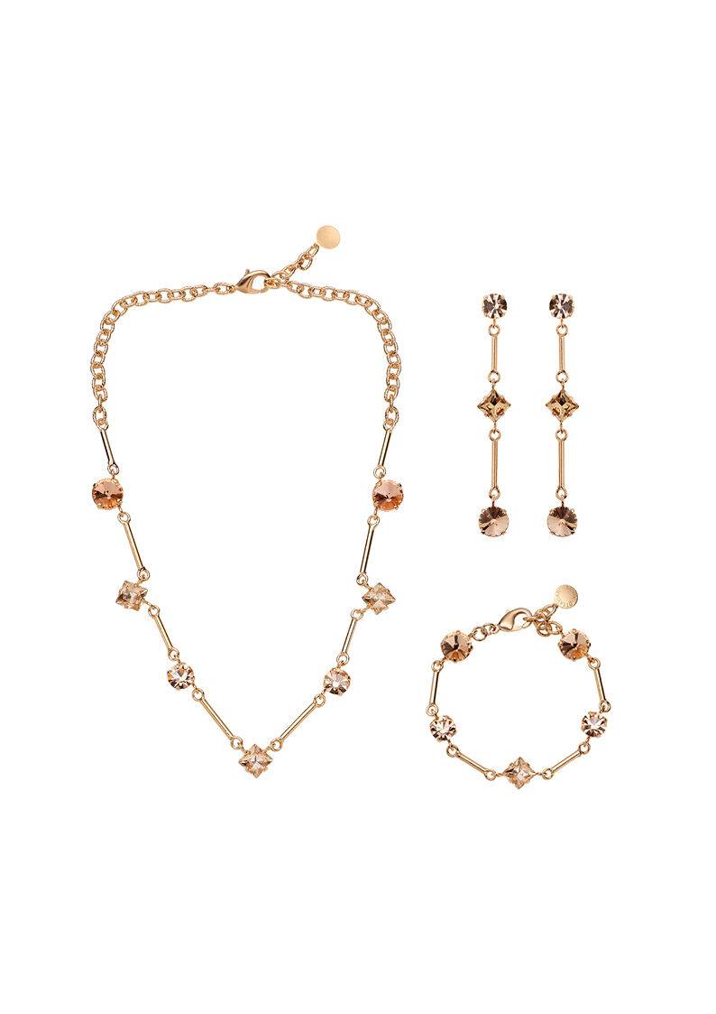 Ottaviani Bracciale dorato con cristalli Comprane uno, ottenene uno gratis