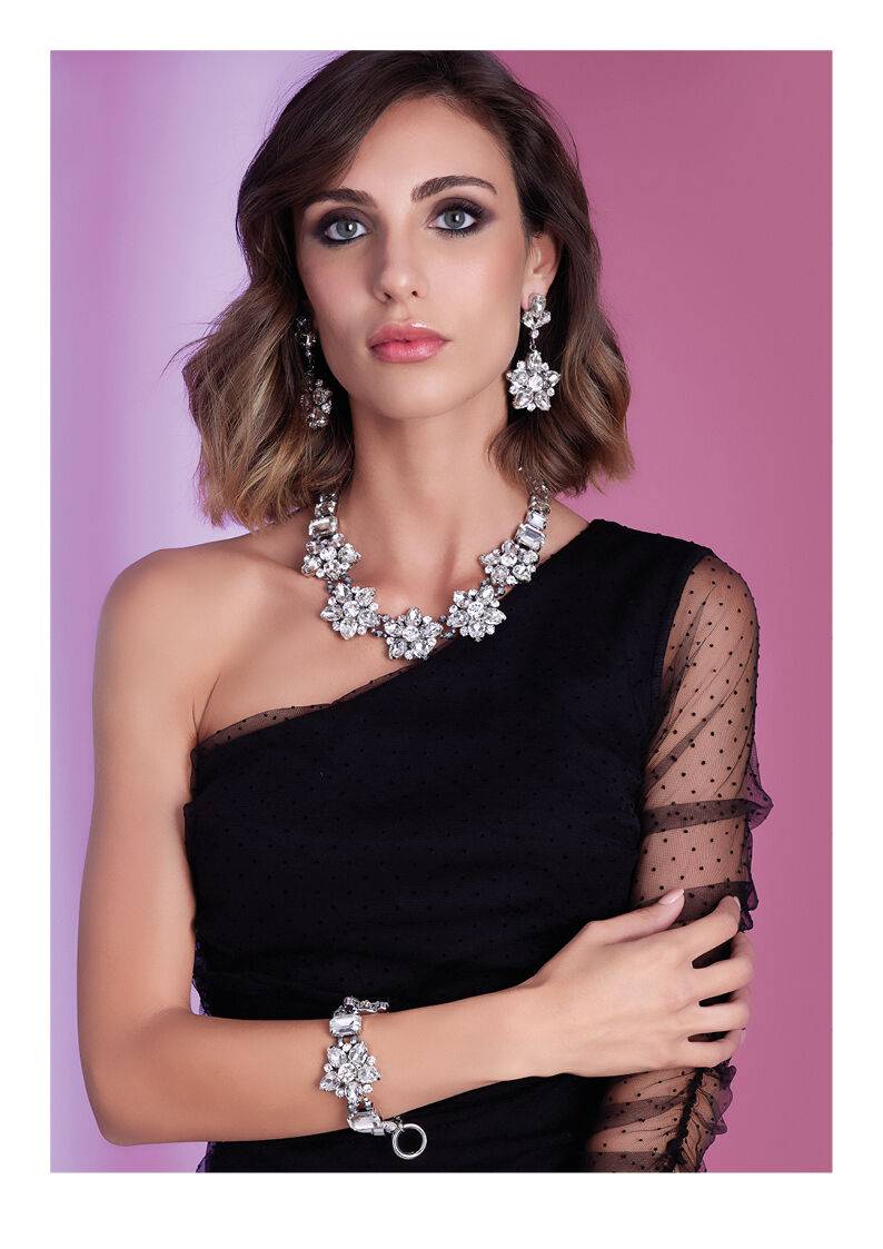 Ottaviani Bracciale con cristalli e strass Enormi risparmi