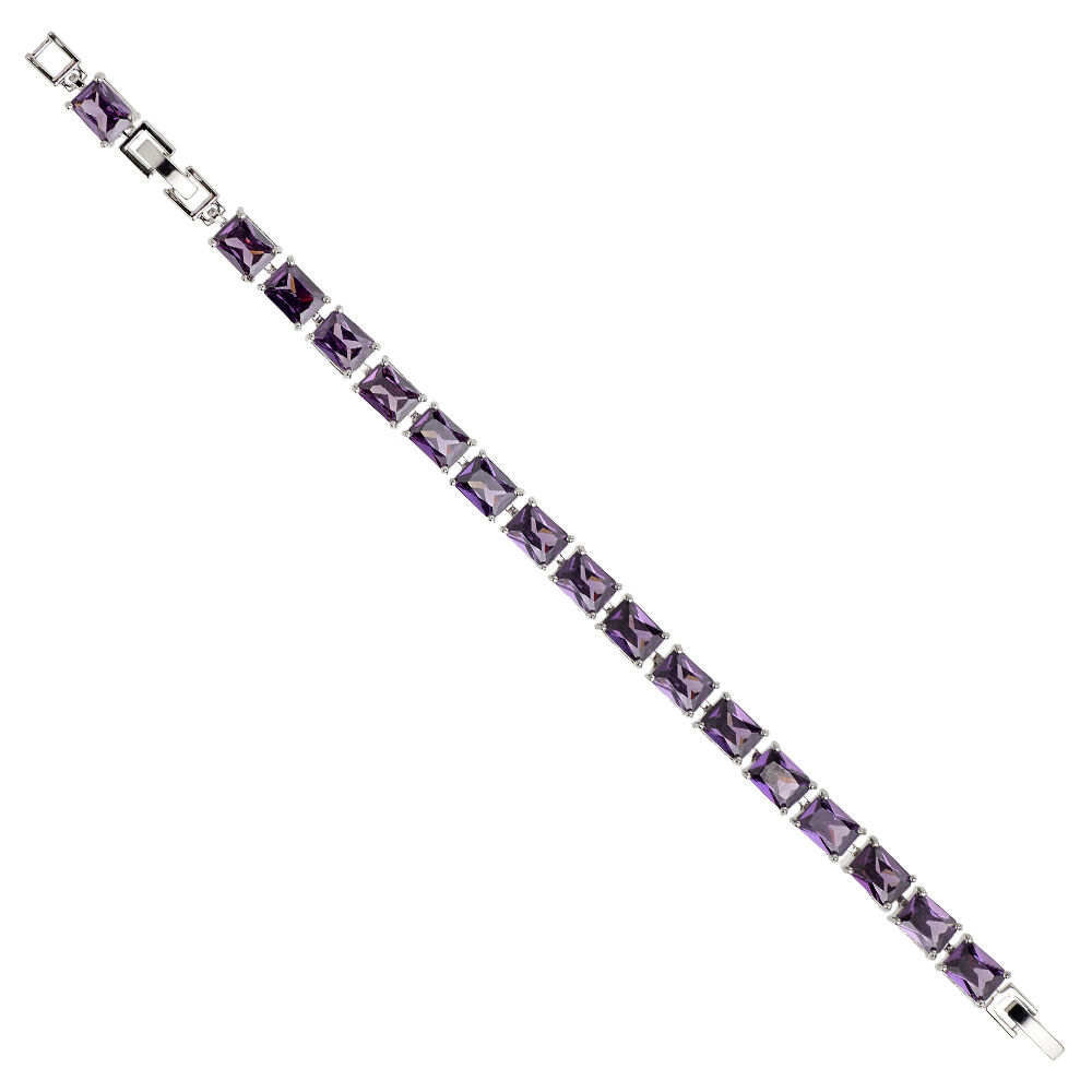 Ottaviani Bracciale rodiato con cubic zirconia Super Saving Price