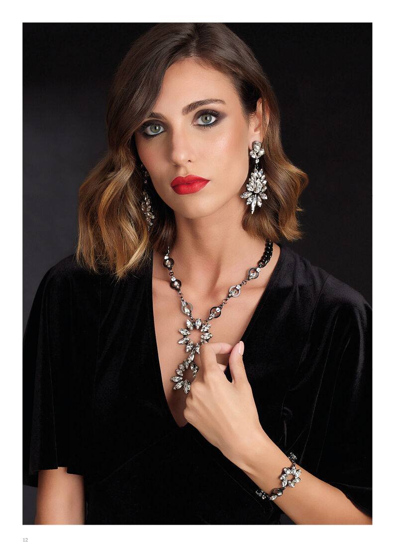 Ottaviani Bracciale con cristalli e strass Ritorno libero