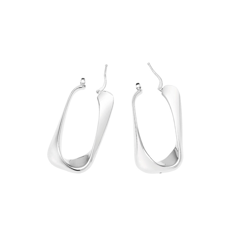Ottaviani Orecchini "jersey" in argento 50% di sconto per tempo limitato