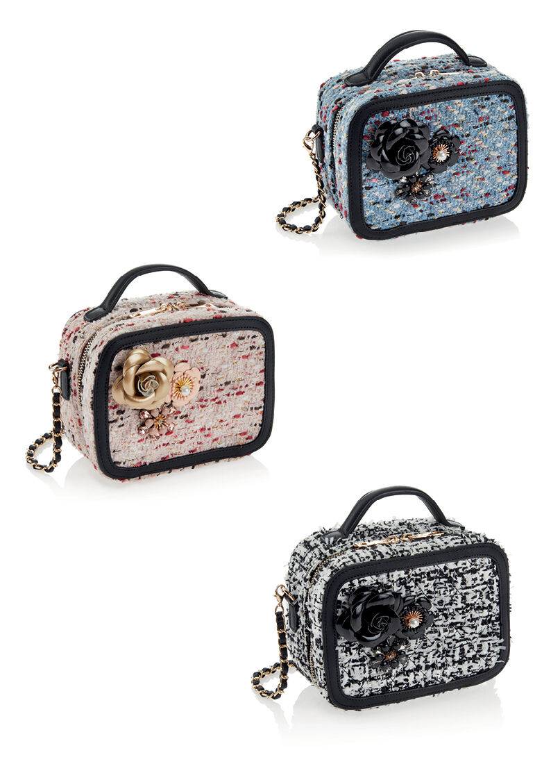 Ottaviani Borsa gioiello tessuto con smalti,p.bj e stras Latest fashion