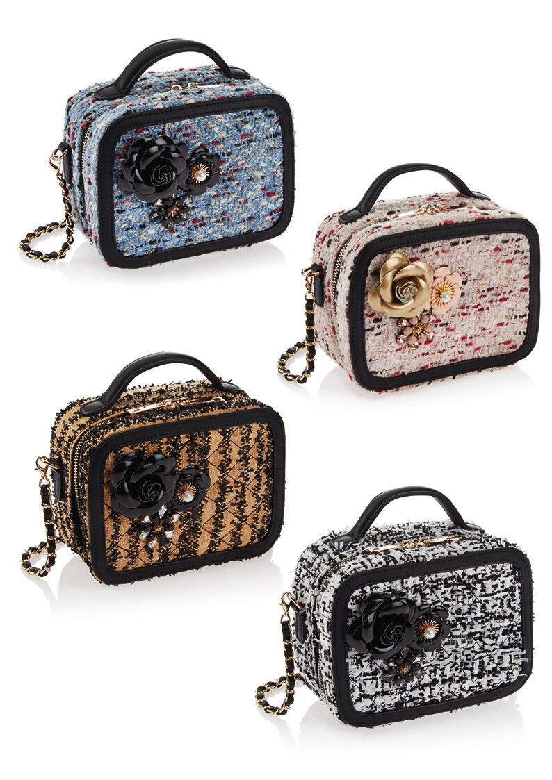 Ottaviani Borsa gioiello tessuto con smalti,p.bj e stras Online Outlet