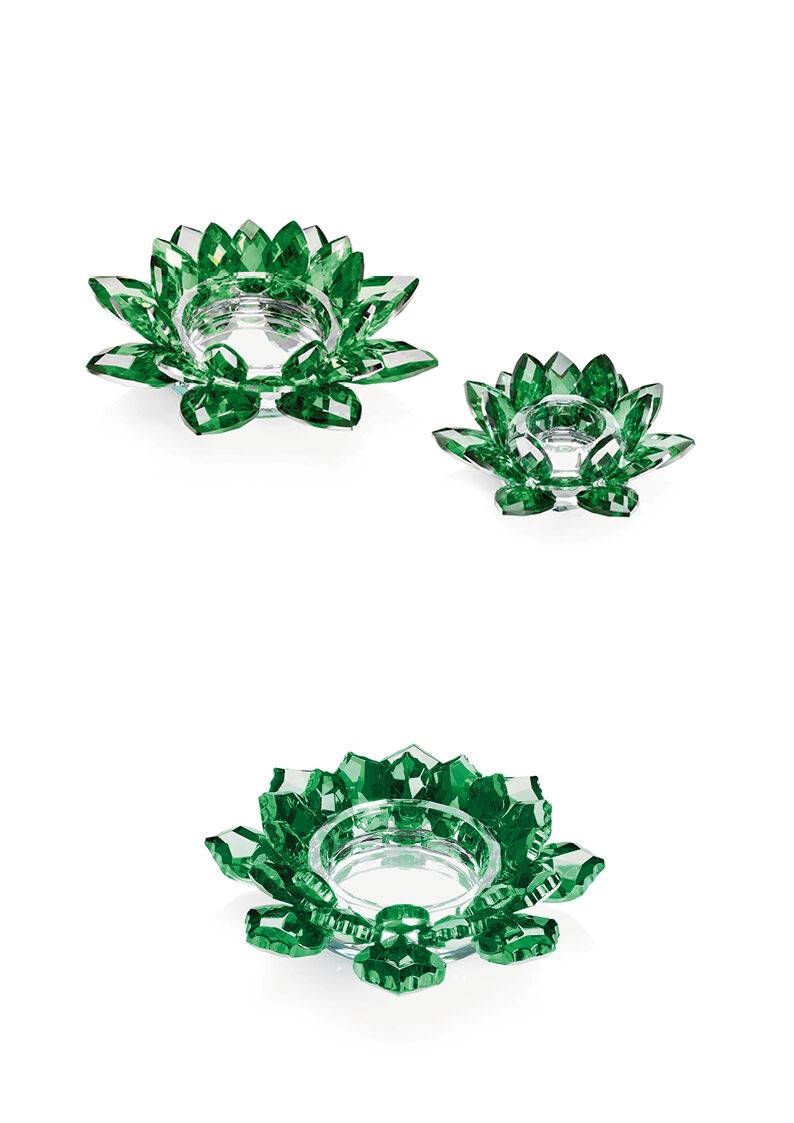 Ottaviani Candeliere "stella di cristallo verde" Fino al 60% di sconto