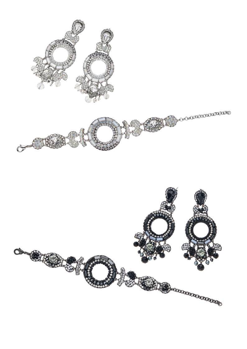 Ottaviani Bracciale con perline,cristalli e strass Vendita