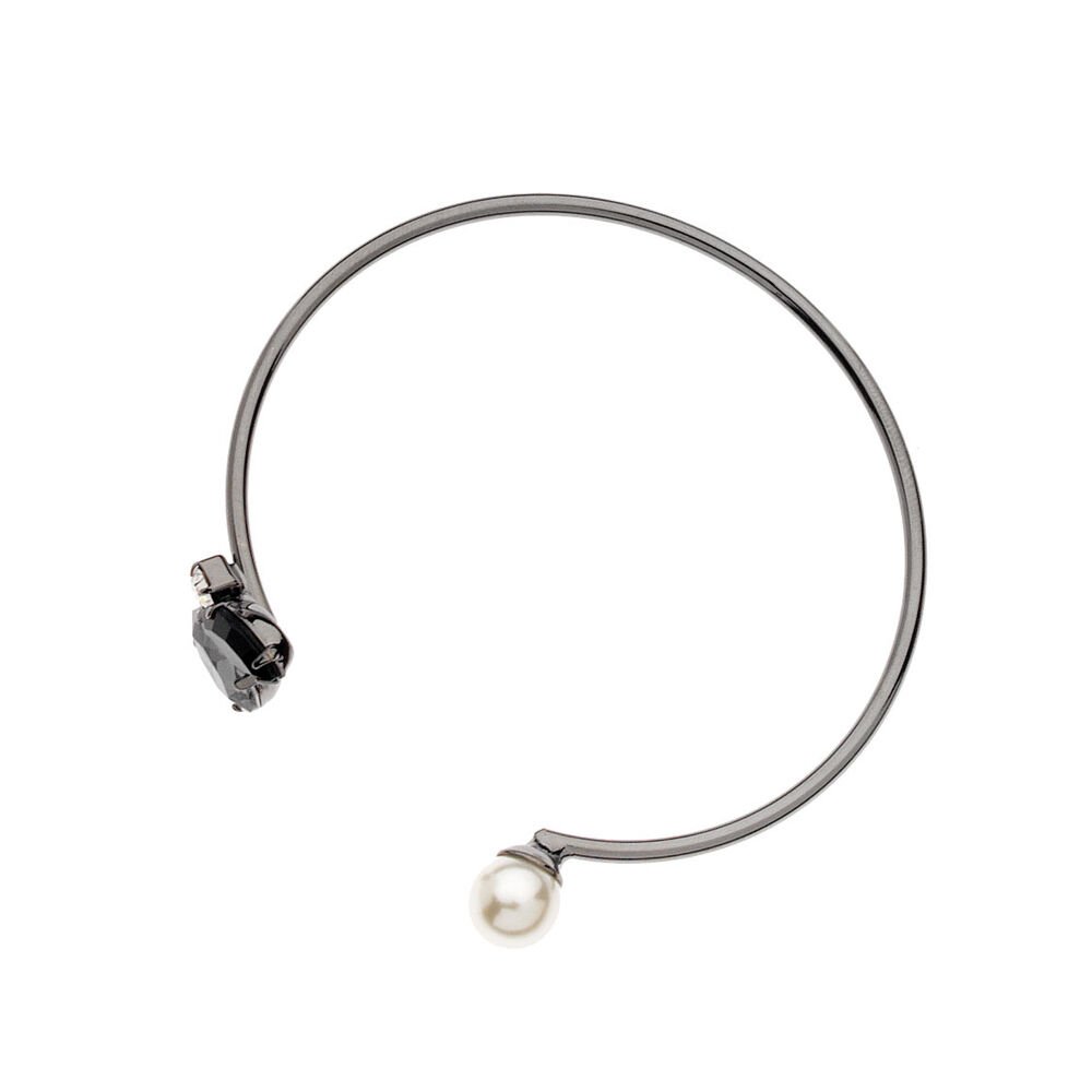 Ottaviani Bangle con perle e cristalli Online Outlet