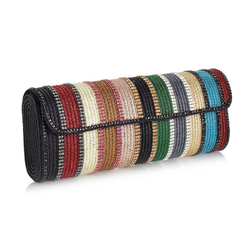 Ottaviani Clutch con strass e perline Offerte stagionali